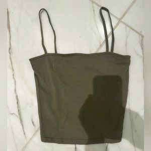 H & M Tank Top - Sage Green